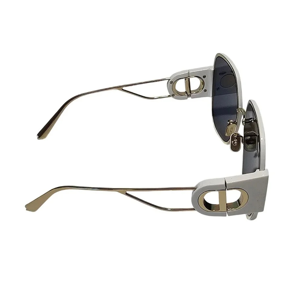 Christian Dior 30Montaigne SU 96H5 58 Sunglasses in White and‎ Gold.